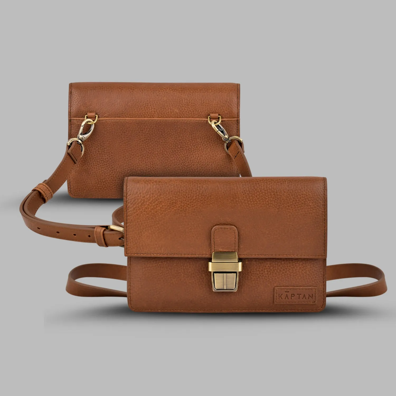 Espresso Mini Crossbody Bag
