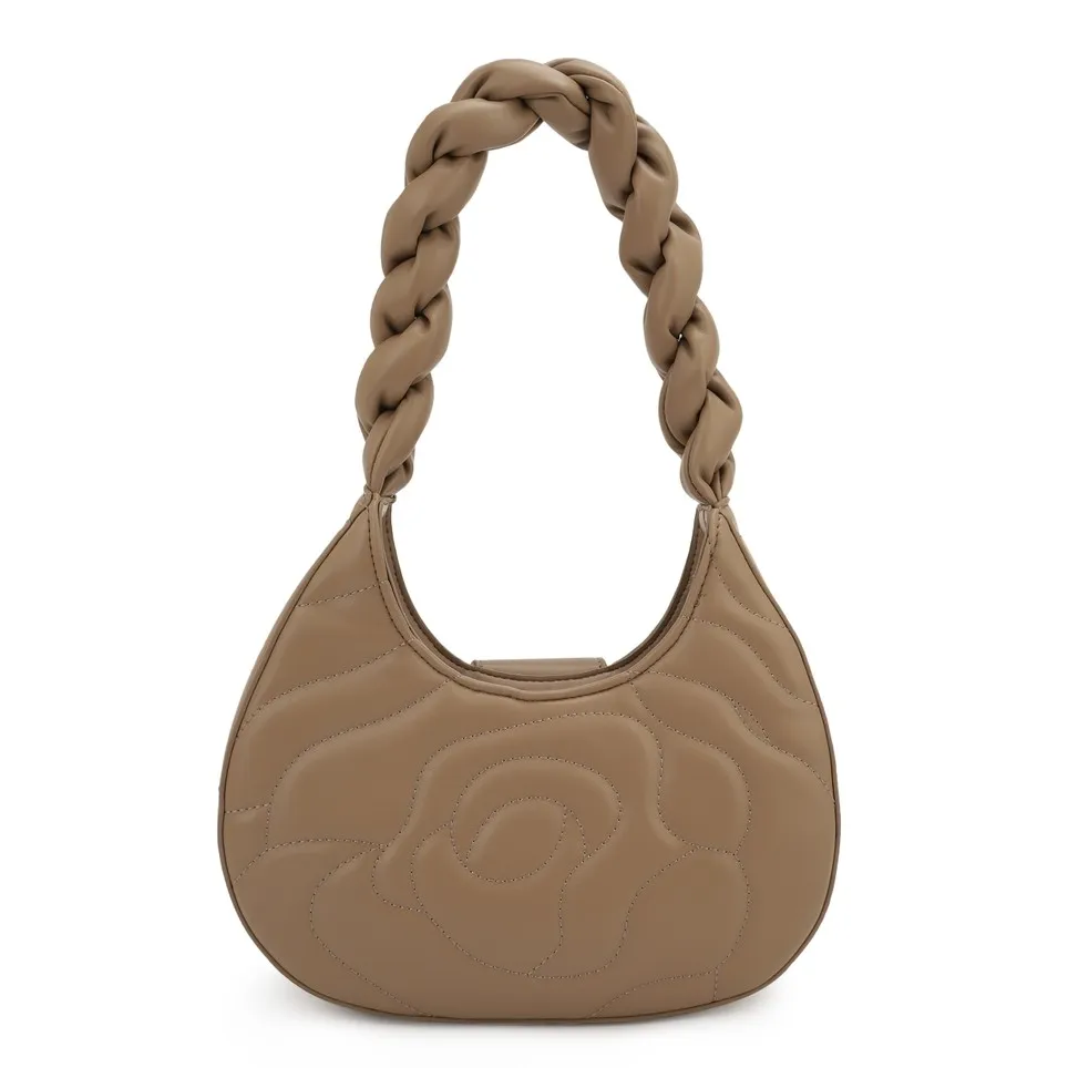 Eternally Yours Crescent Shoulder Bag