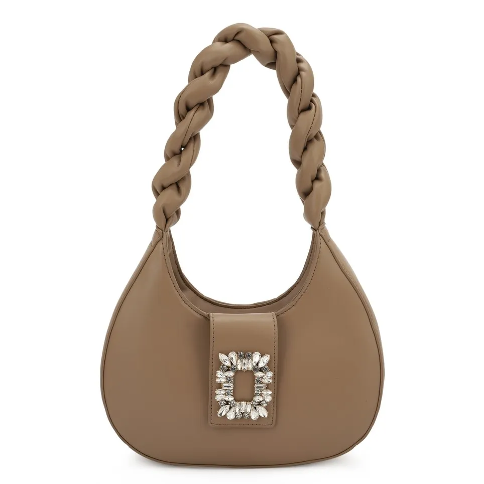 Eternally Yours Crescent Shoulder Bag