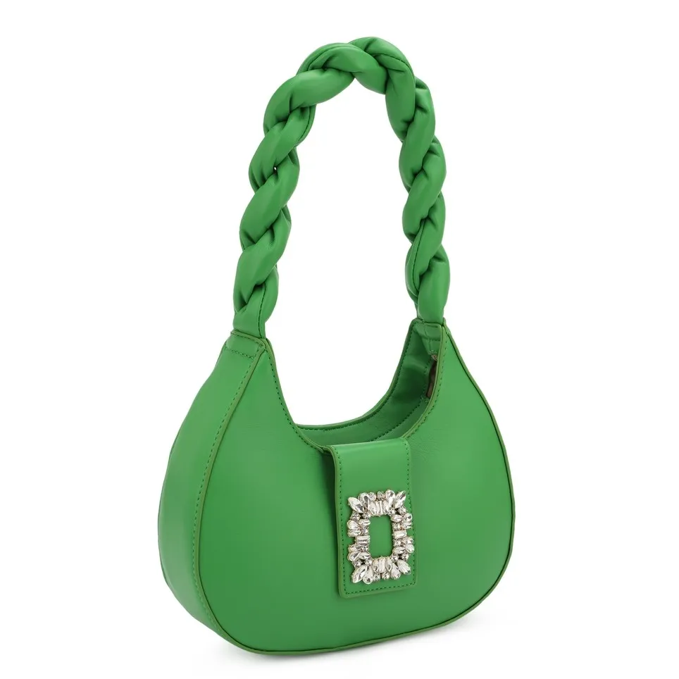 Eternally Yours Crescent Shoulder Bag