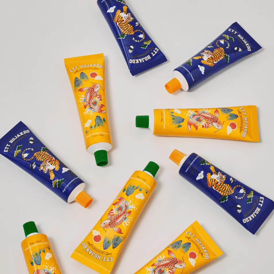 Ett Hojakdo Sensitivity & Cavity Care Toothpaste 100g 3ea   Mini Bag 1ea(Random)