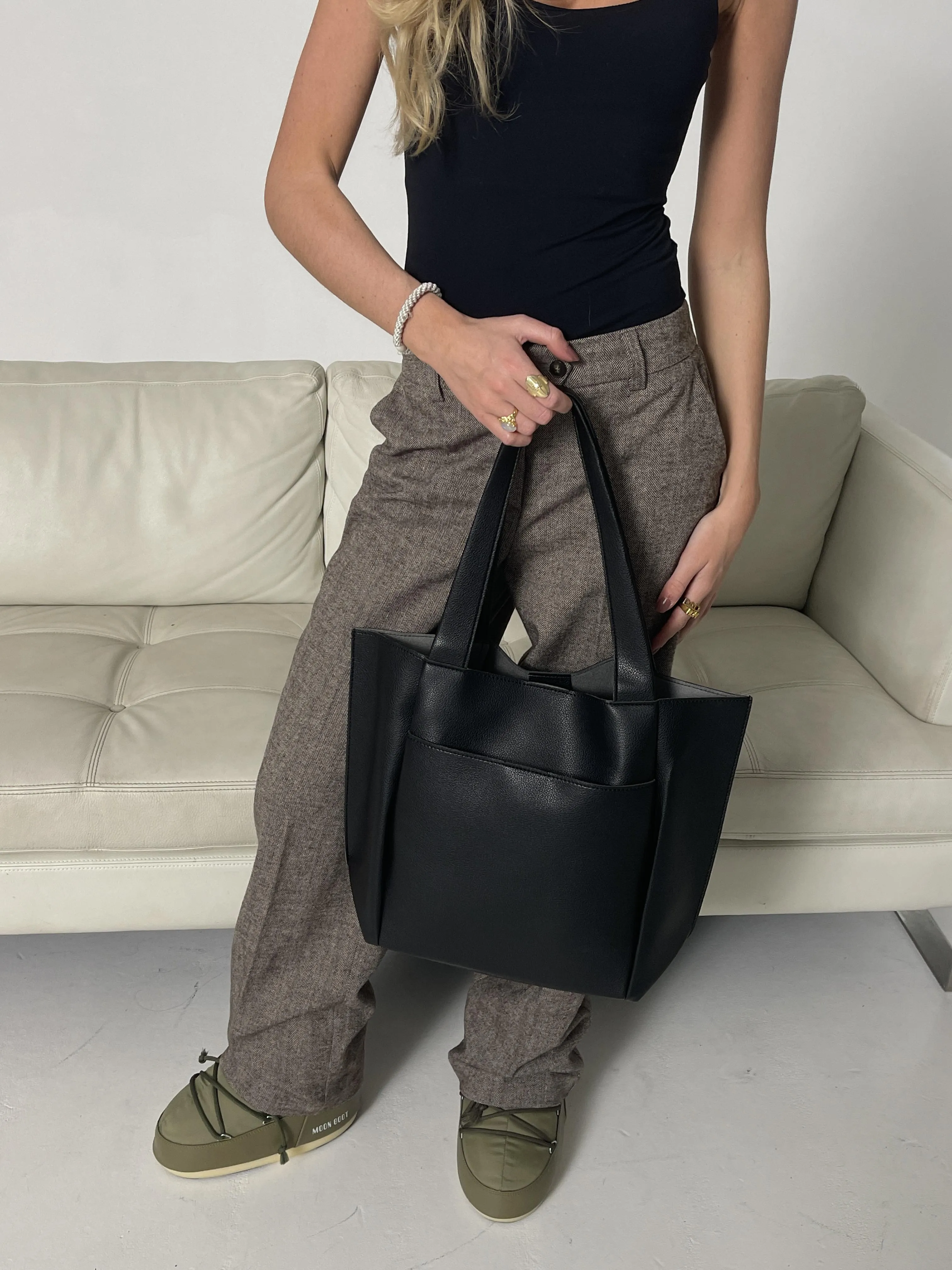 Everyday tote bag - Black