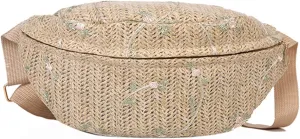 eYLun Women Fanny Pack Crossbody Bag Adjustable Casual Waist Bag FashionChest Bag Waist Pack for Travel Walking Running Hiking, Khaki, Style a