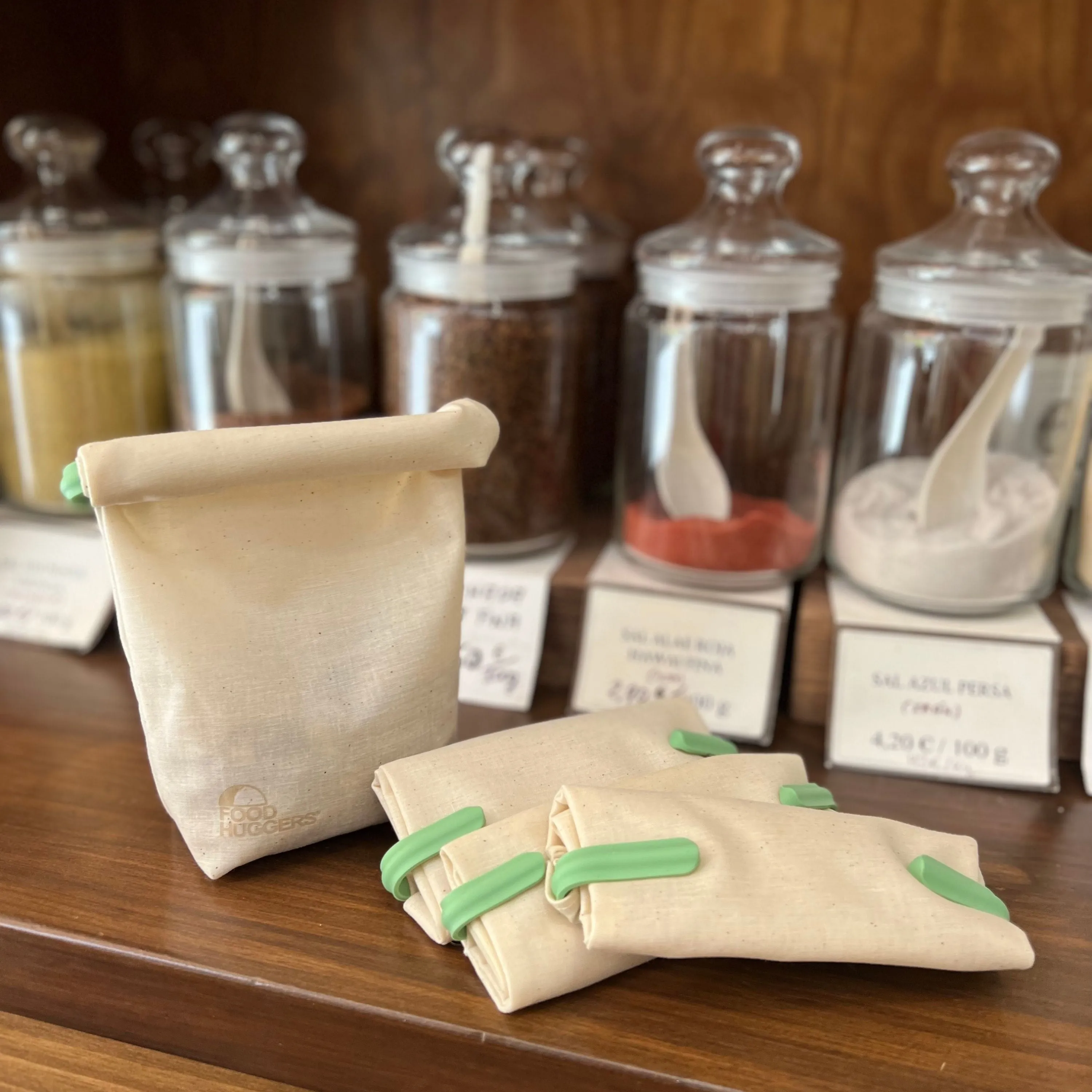 Fabric & Silicone Coffee Bag