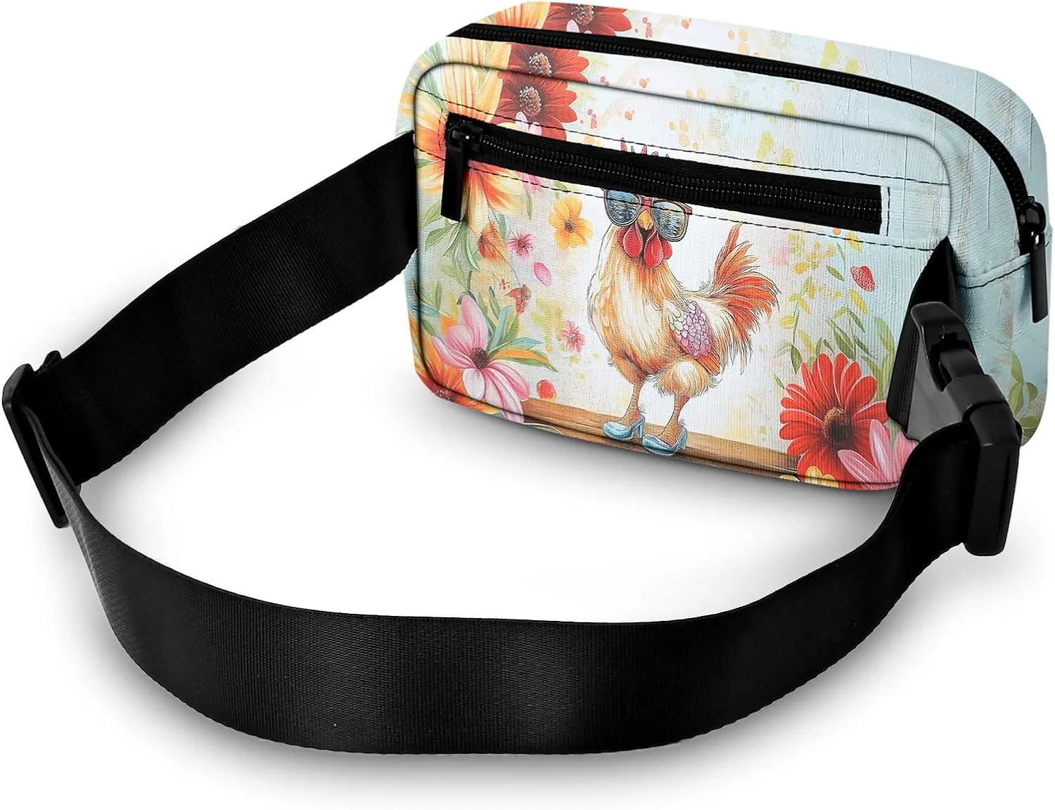 Fanny Pack for Women Belt Bag Lightweight Waist Bags Waterproof Purse with Adjustable Straps Wallet Casual Presents Travel Workout, Green, Small, Fanny Pack