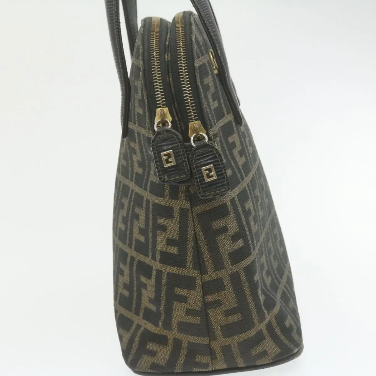 FENDI Vintage Zucca Canvas Hand Bag AWL1087