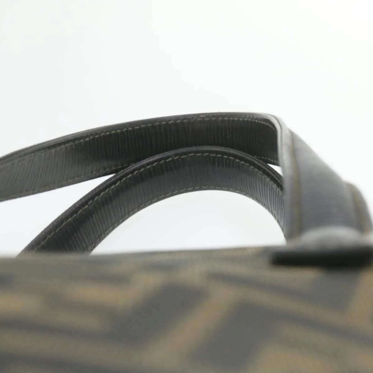 FENDI Vintage Zucca Canvas Hand Bag AWL1087