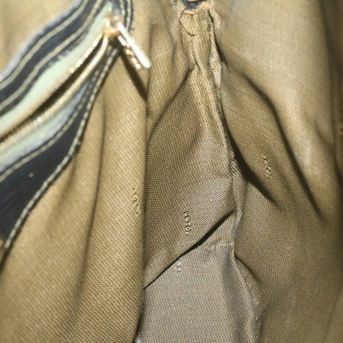 FENDI Vintage Zucca Canvas Hand Bag AWL1087