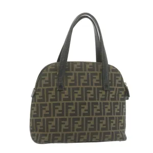 FENDI Vintage Zucca Canvas Hand Bag AWL1087