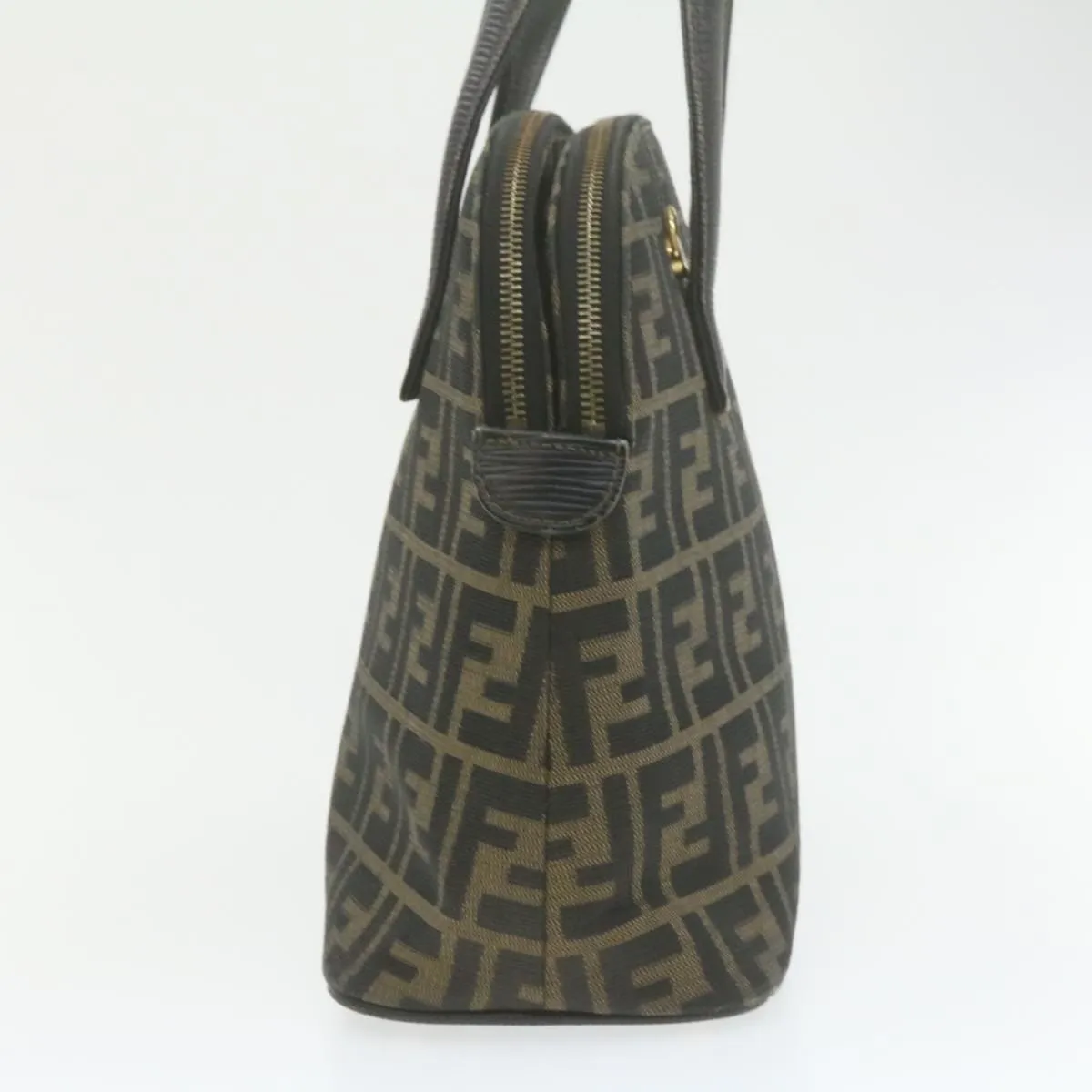 FENDI Vintage Zucca Canvas Hand Bag AWL1087