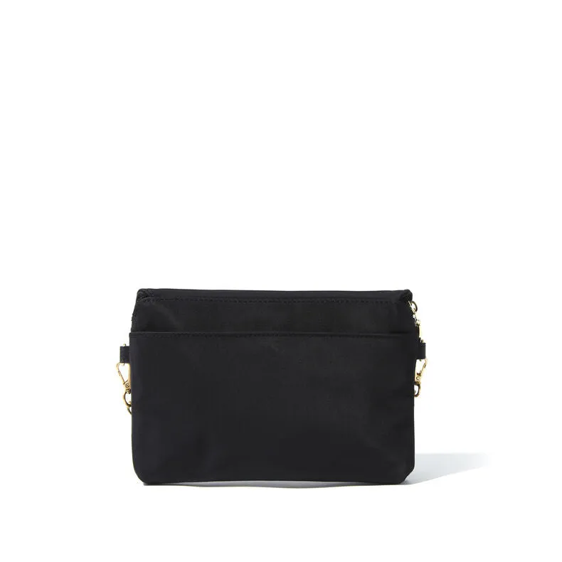 Flap Crossbody with Chain | Black