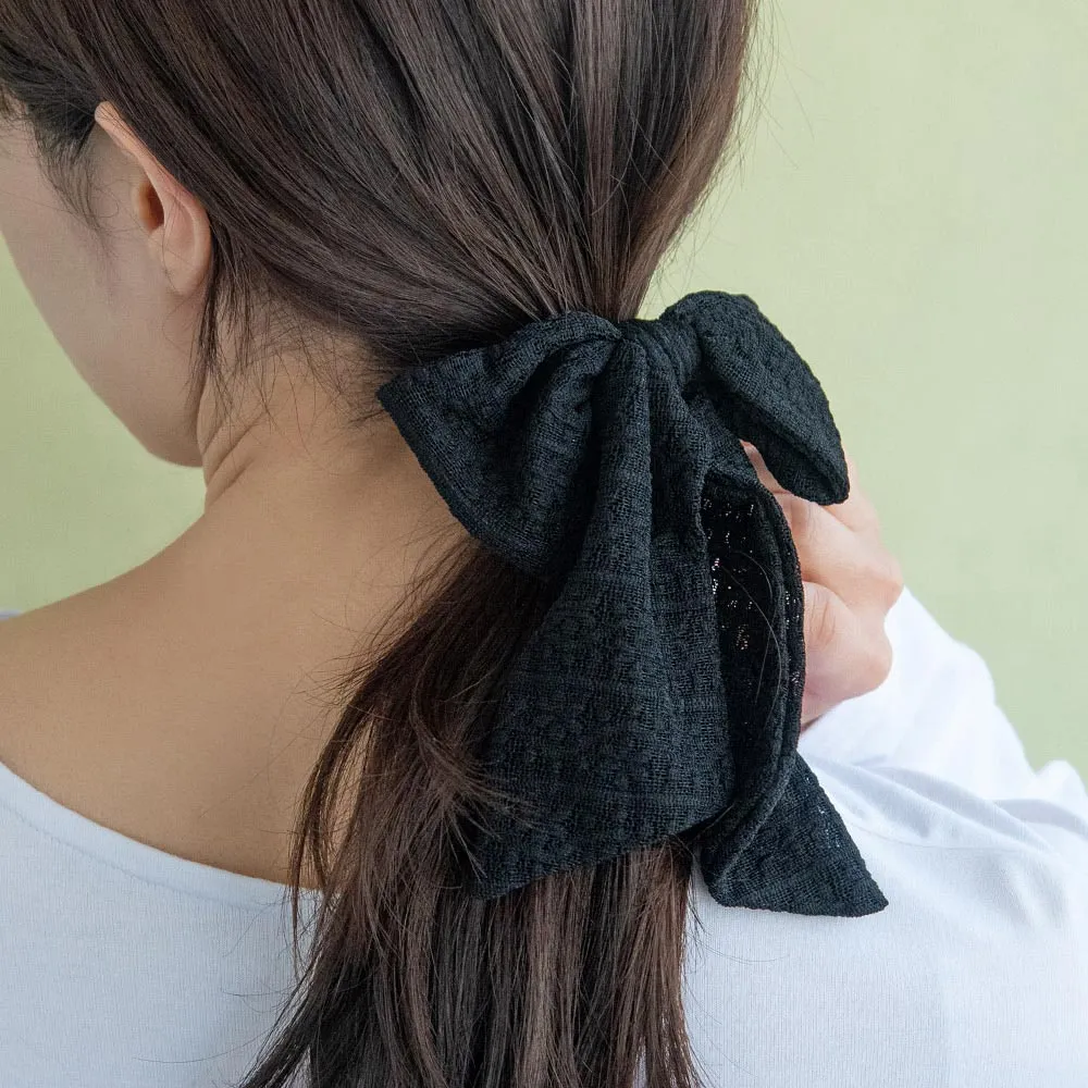 Floral Bowknot Hair Tie