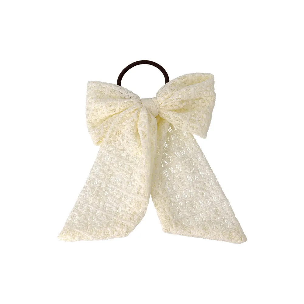 Floral Bowknot Hair Tie