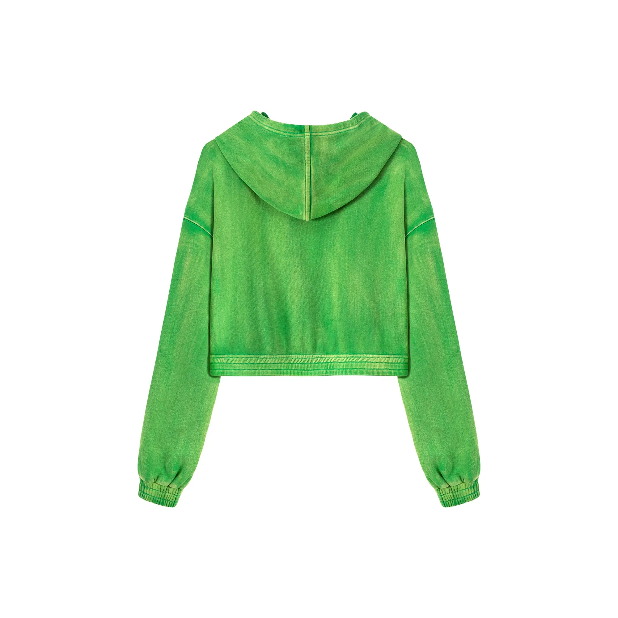 Fluffy Bunny Club Crop Hoodie