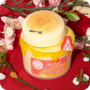 Fluffy Japanese Cheesecake Slime