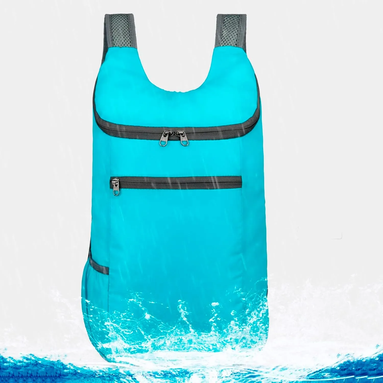 Folding Hiking Backpack Outdoor Custom Travel Bag With Sport Bag Gym Men Lightweight Sport Large (BU2, One Size)