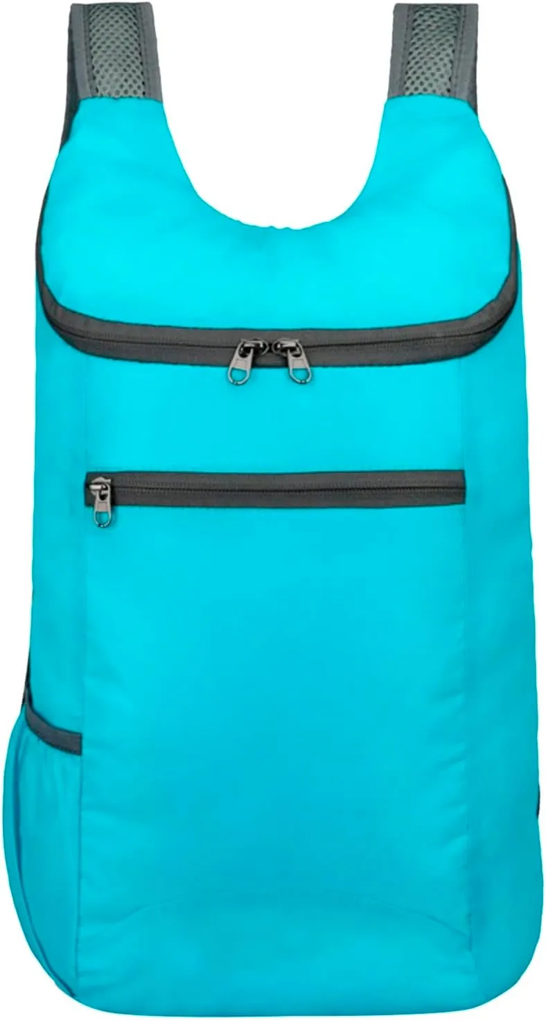 Folding Hiking Backpack Outdoor Custom Travel Bag With Sport Bag Gym Men Lightweight Sport Large (BU2, One Size)