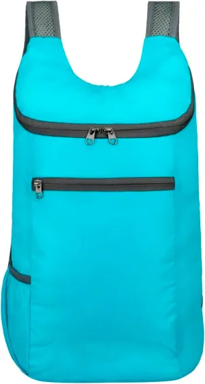 Folding Hiking Backpack Outdoor Custom Travel Bag With Sport Bag Gym Men Lightweight Sport Large (BU2, One Size)