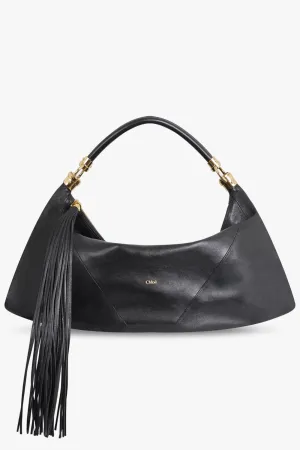 Foulard Tassel Bag | Black
