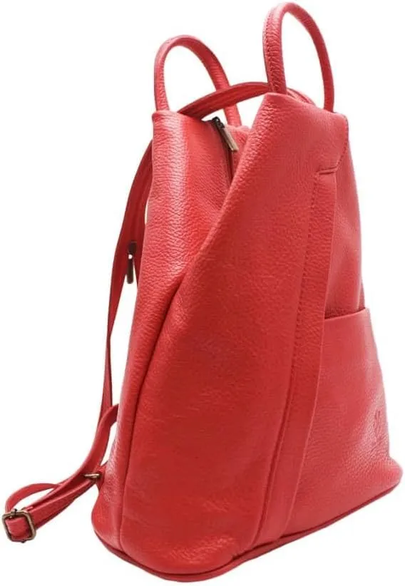 FrasiBags Genuine Leather Backpack, Women's Backpack, Elegant Women's Backpack, Travel Backpacks, Leather Backpacks Made in Italy