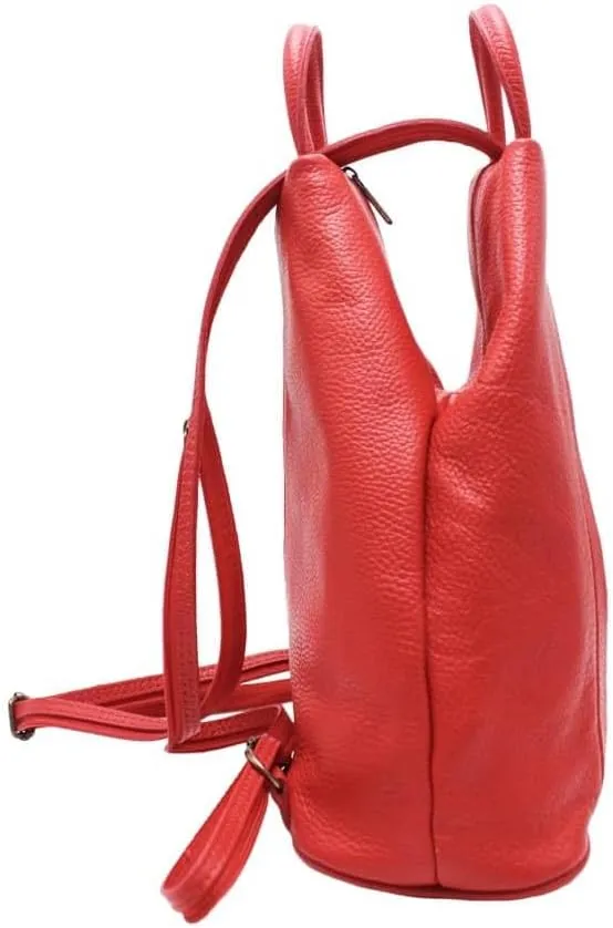 FrasiBags Genuine Leather Backpack, Women's Backpack, Elegant Women's Backpack, Travel Backpacks, Leather Backpacks Made in Italy