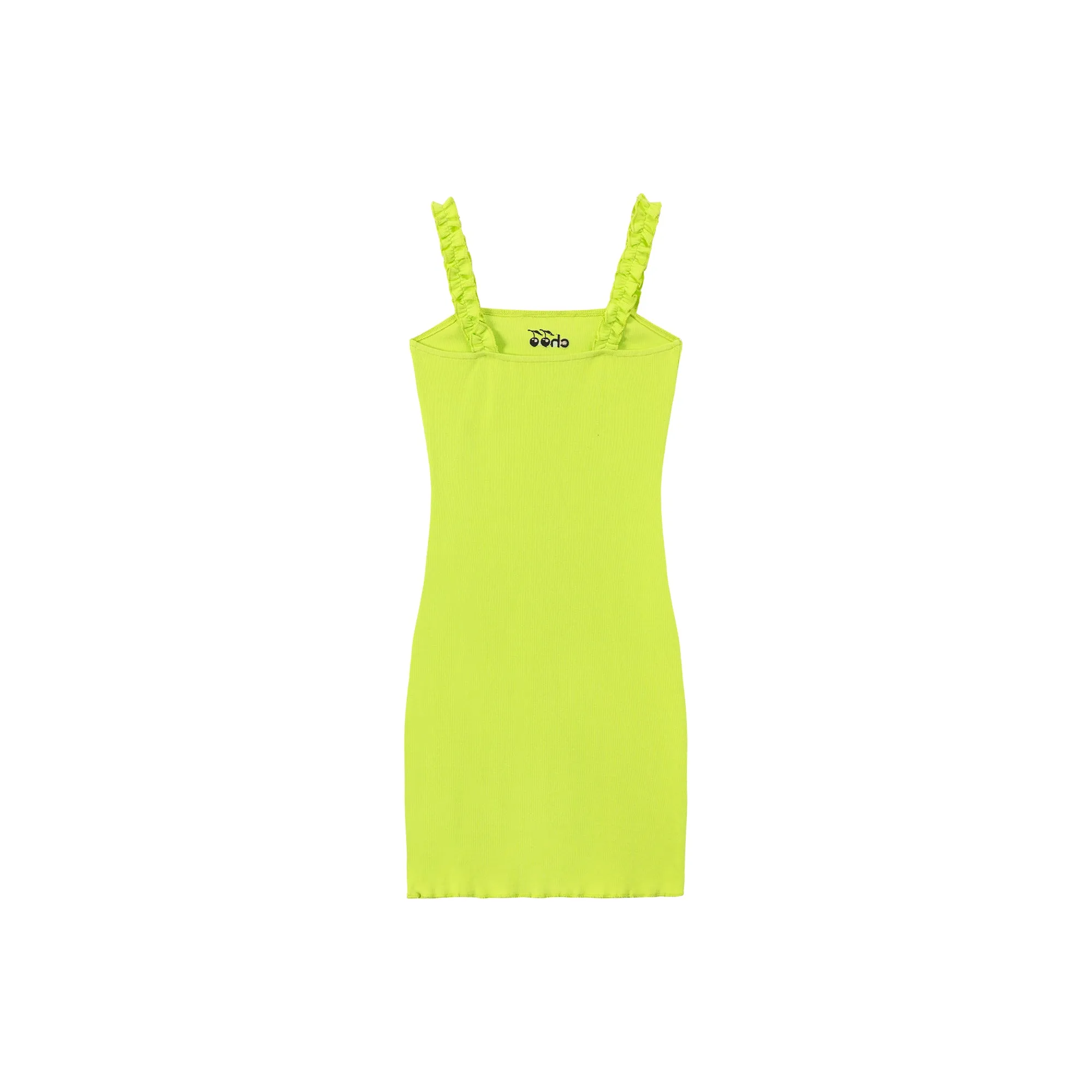 Frill Sleeveless Bustier Mini Dress