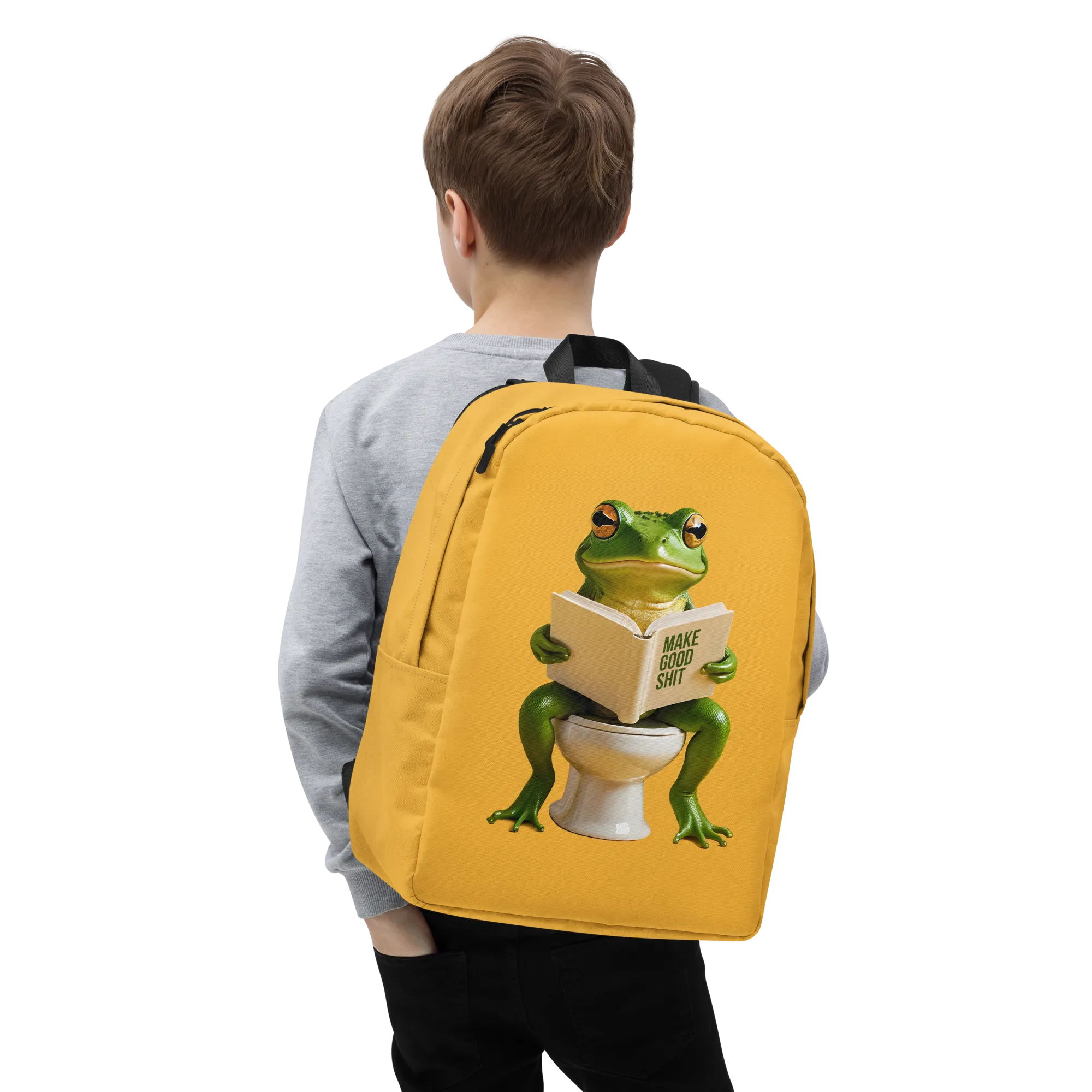 Frog Poop Minimalist Backpack