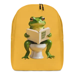 Frog Poop Minimalist Backpack