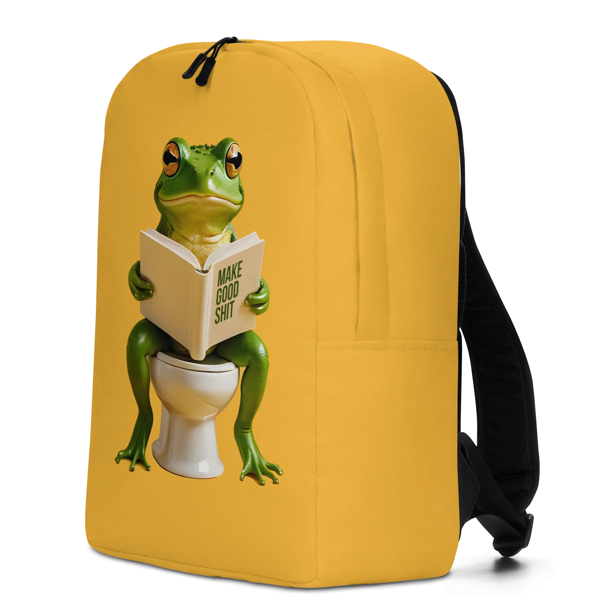 Frog Poop Minimalist Backpack