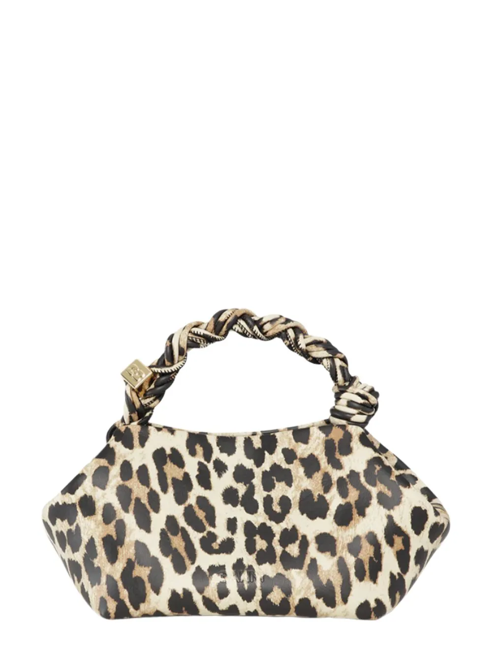 Ganni Small Bou Bag in Leopard