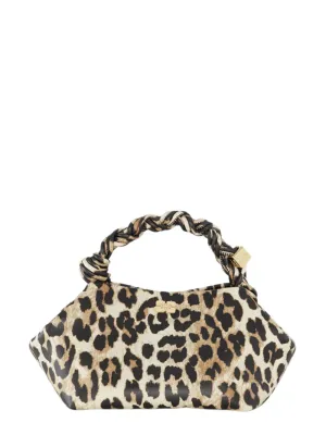 Ganni Small Bou Bag in Leopard