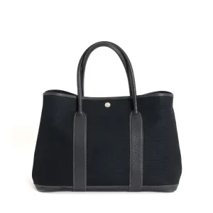 Garden Party, Black Canvas 7362