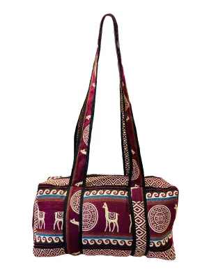 Garnet Wave Mini Duffel Bag