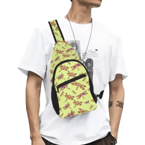 Gathering Lime Chest Bag