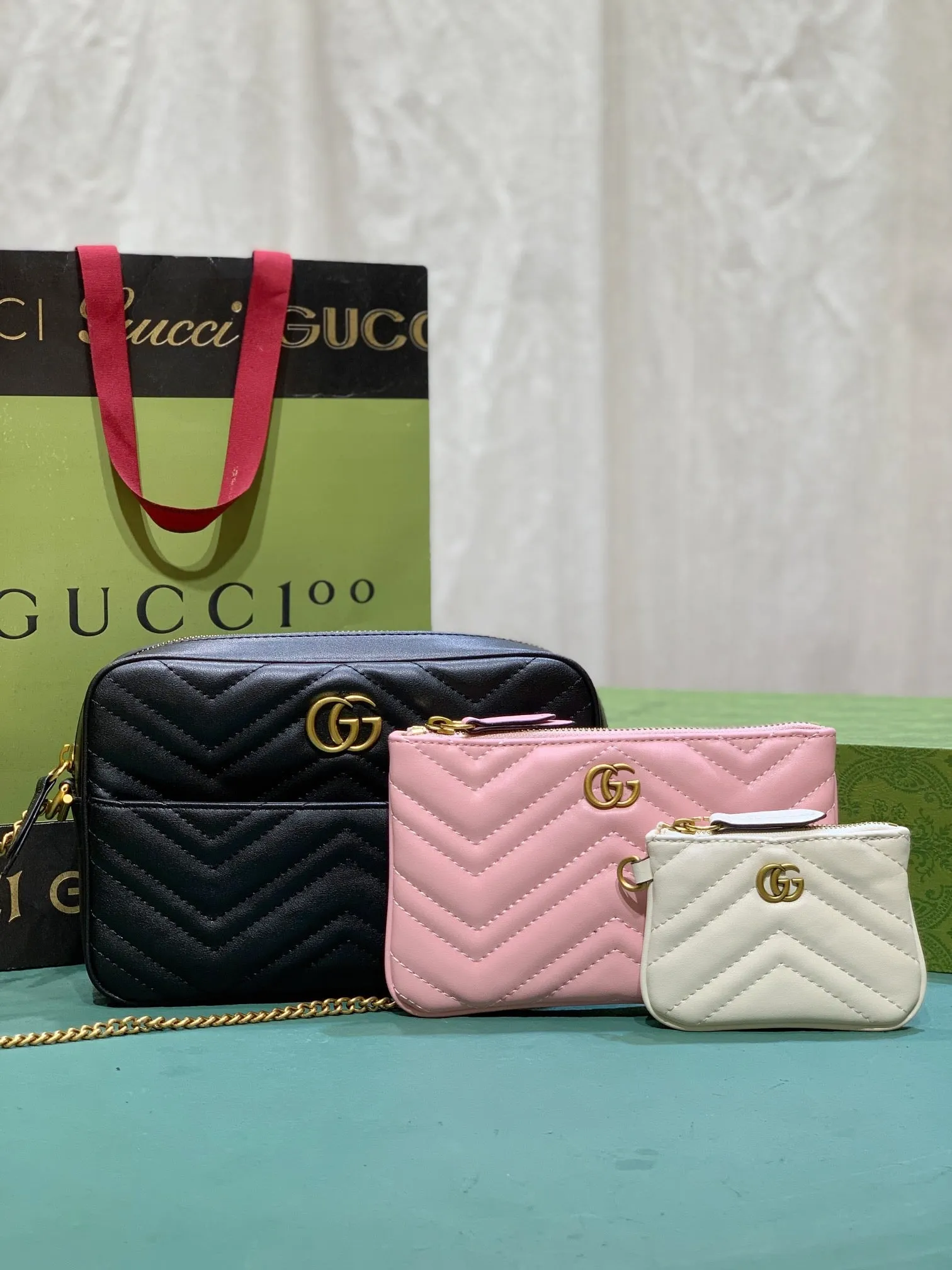 GC467 Shoulder Bag (Set of 3)  / 8.6x6.1x3.1inch