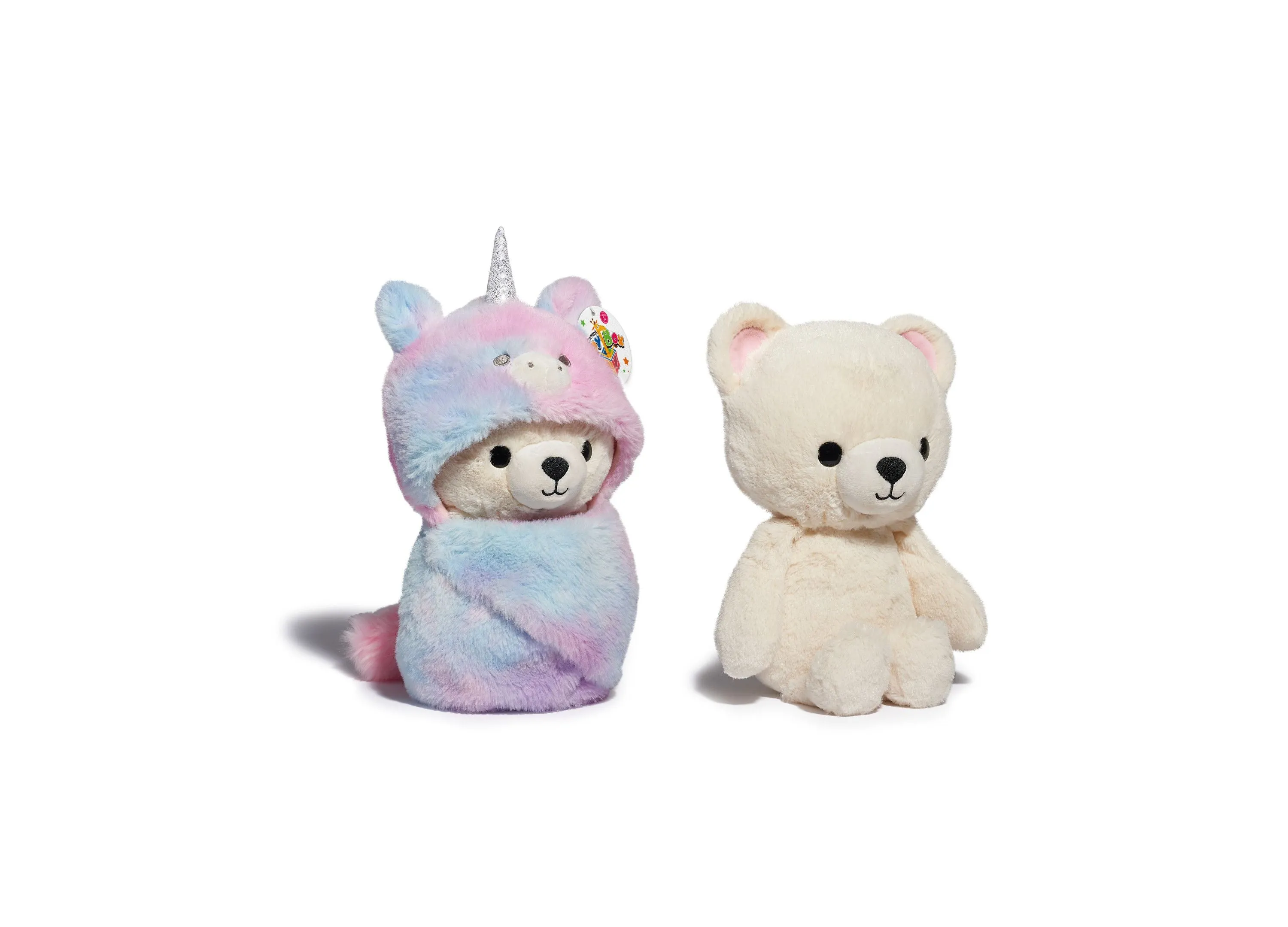 Geoffrey's Toy Box 10 inch Cozie Friends Teddy Bear Unicorn Plush - Exclusive for Macy's