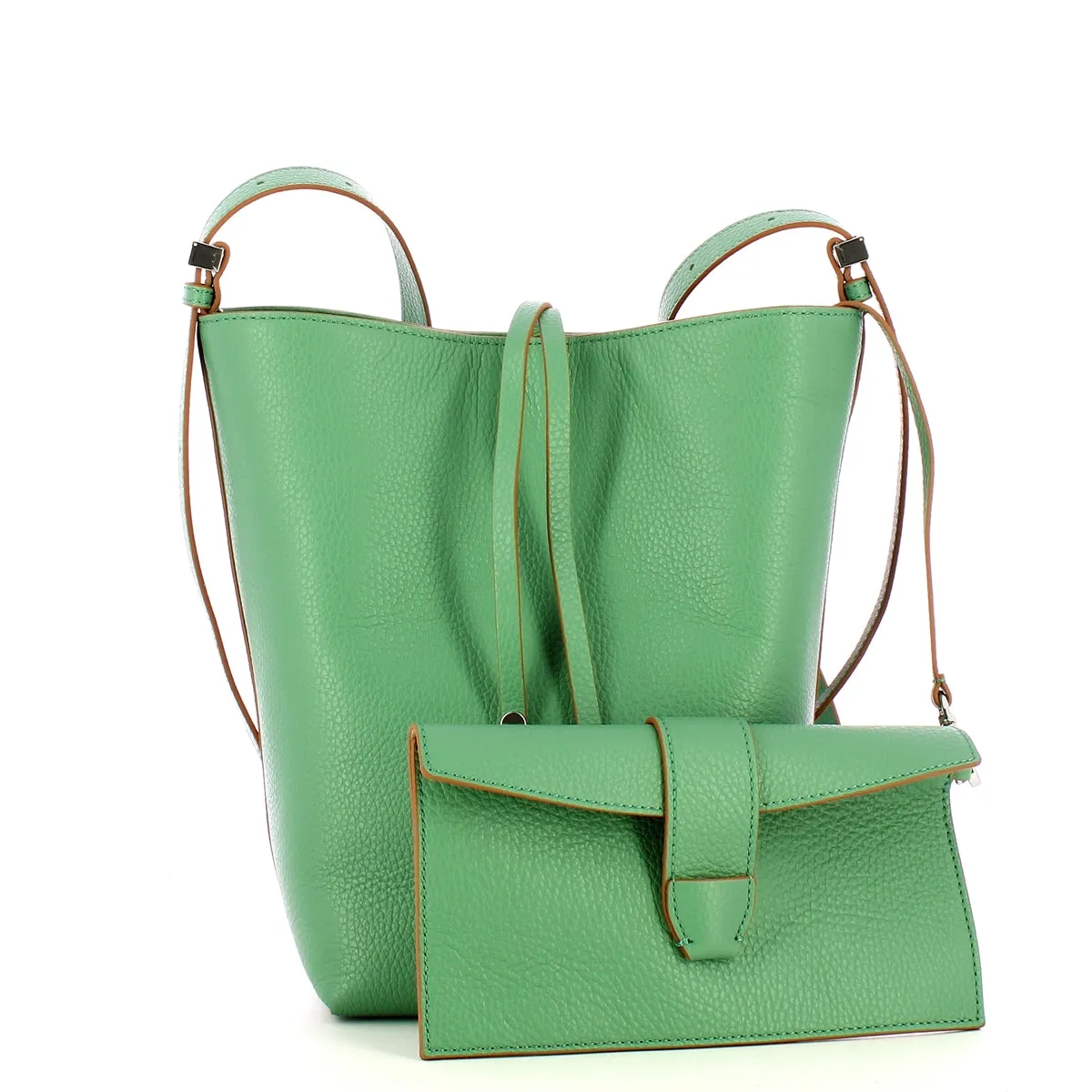 Gianni Chiarini - Amelia Menta Crossbody Bag - BS 11346/COMM GRN - MENTA