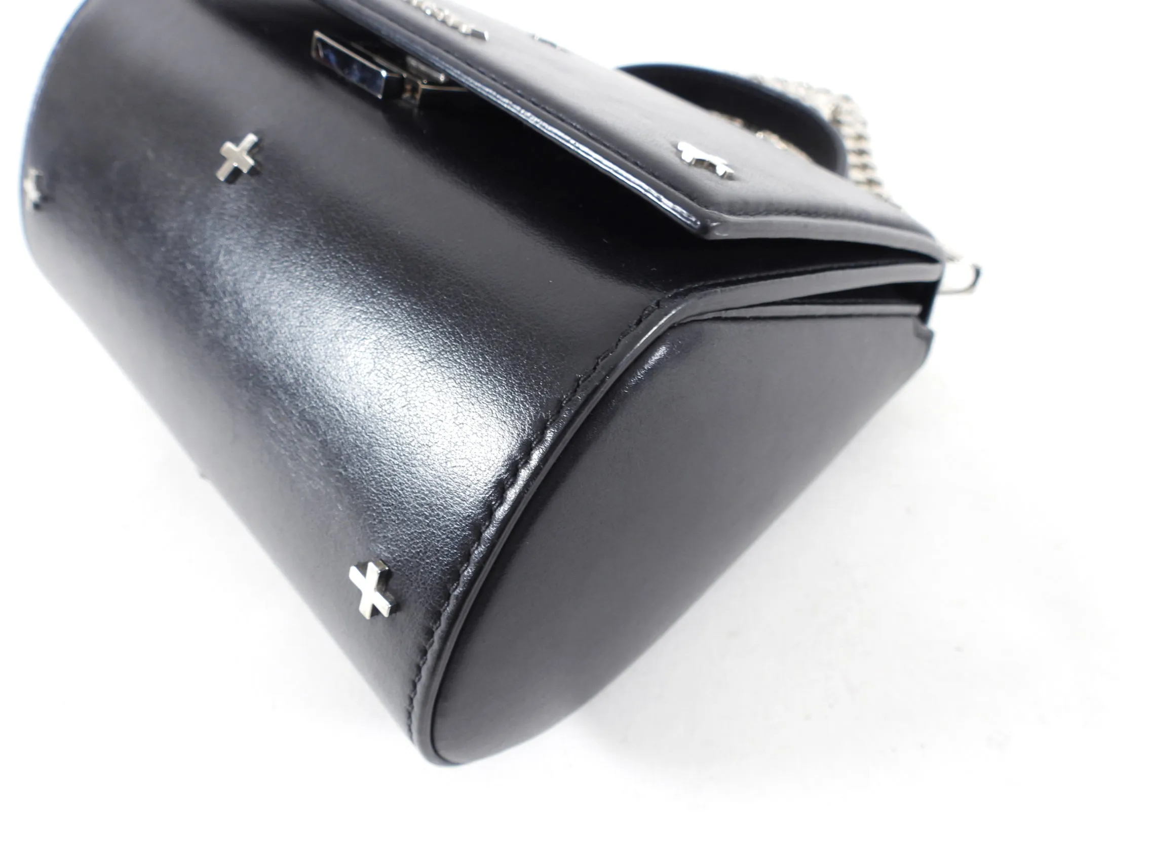 Givenchy Black Mini Pandora Box Chain Crossbody Bag