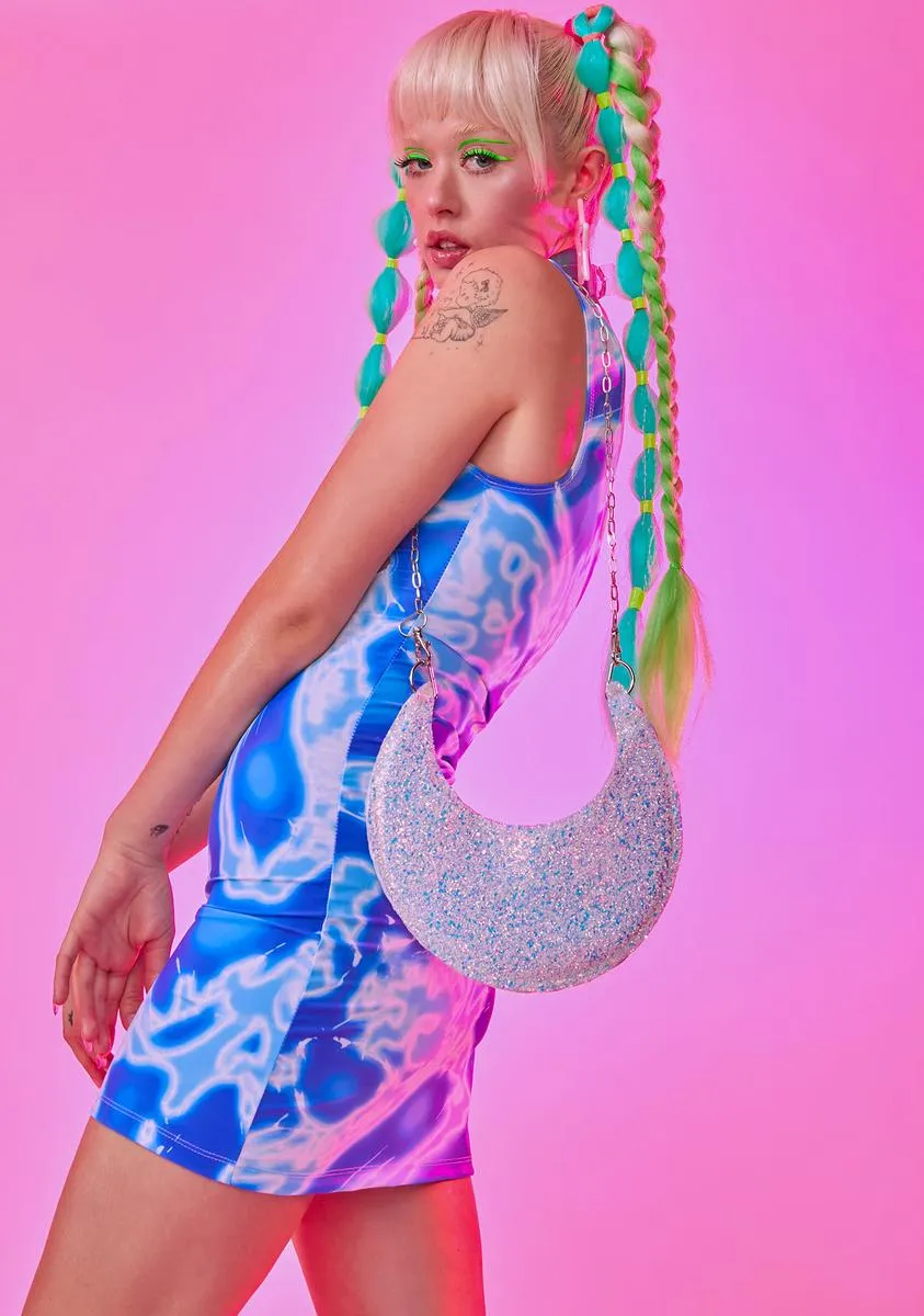 Glitter Atlantis Moon Dance Clutch