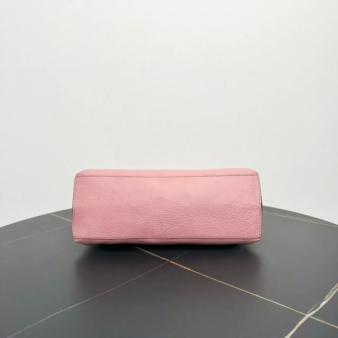 Gucci Bamboo Two-Way Pink Leather Bag