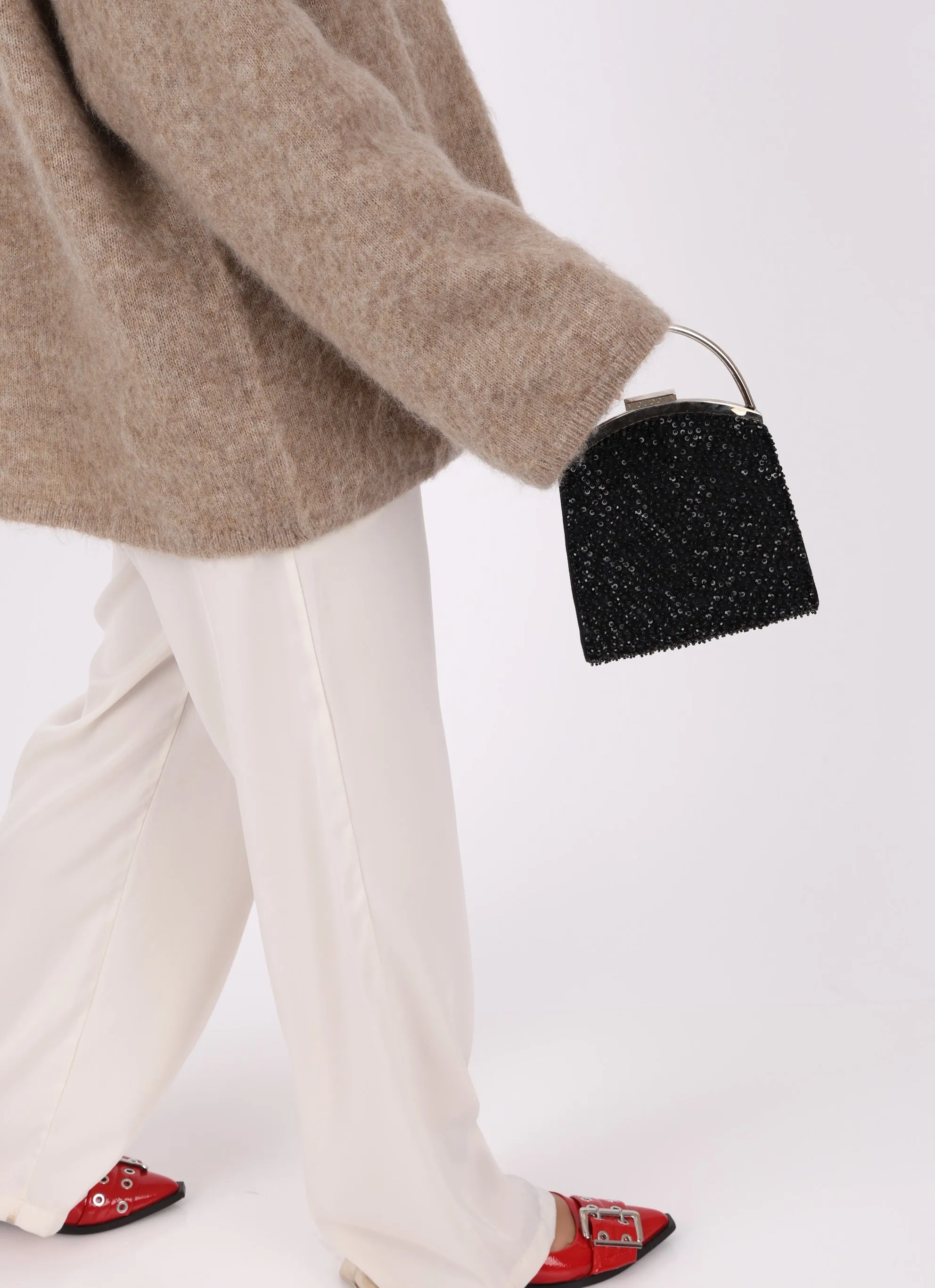 Gucci Beaded Metal Mini Top Handle