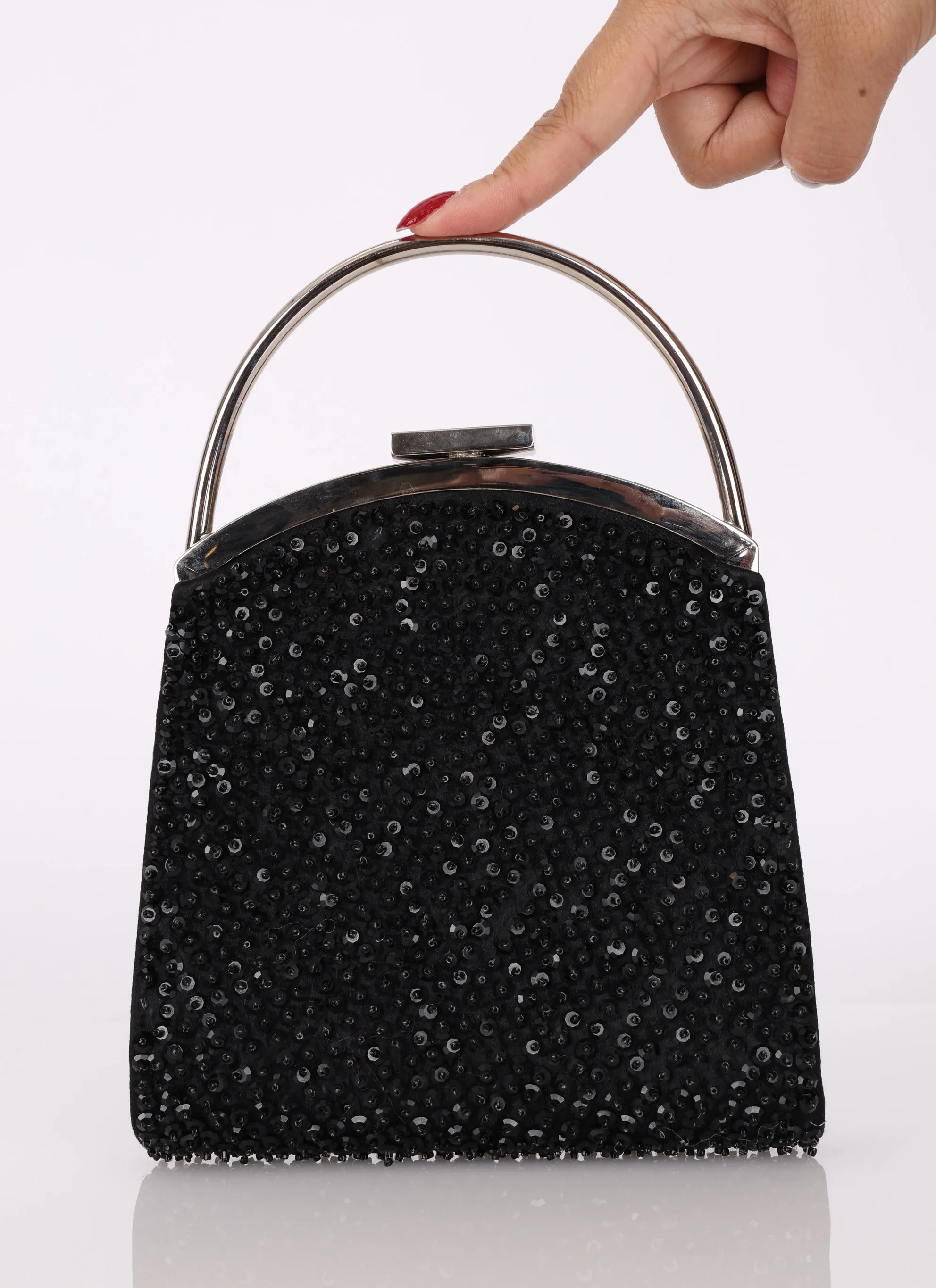 Gucci Beaded Metal Mini Top Handle