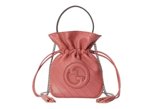 Gucci Blondie Mini Bucket Bag Pink