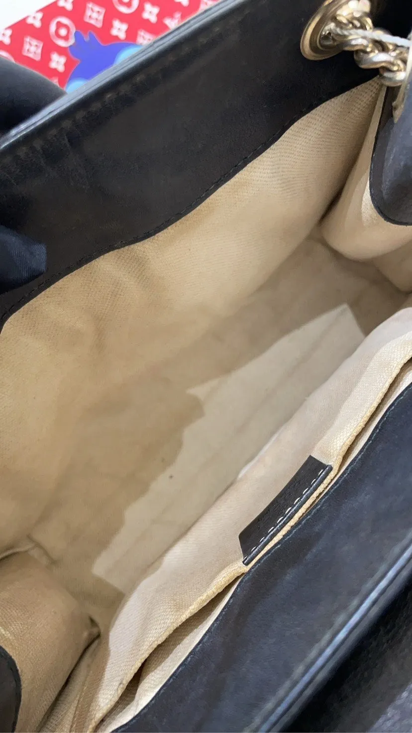 Gucci Emily Black Shoulder Bag