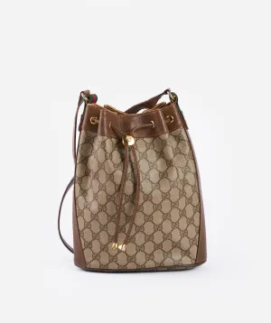 GUCCI GG Canvas Sherry Line Web Shoulder Bag