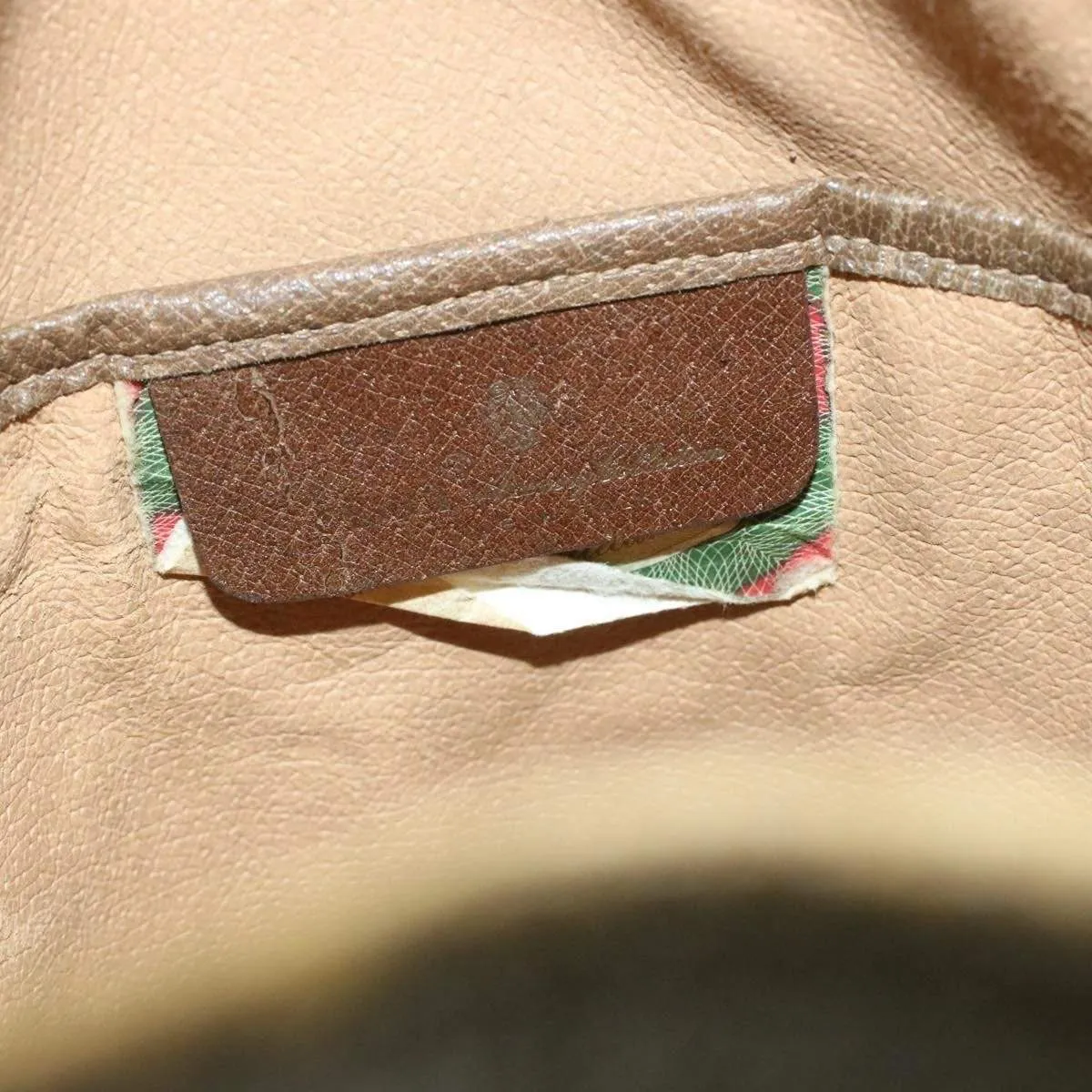 GUCCI GG Canvas Sherry Line Web Shoulder Bag