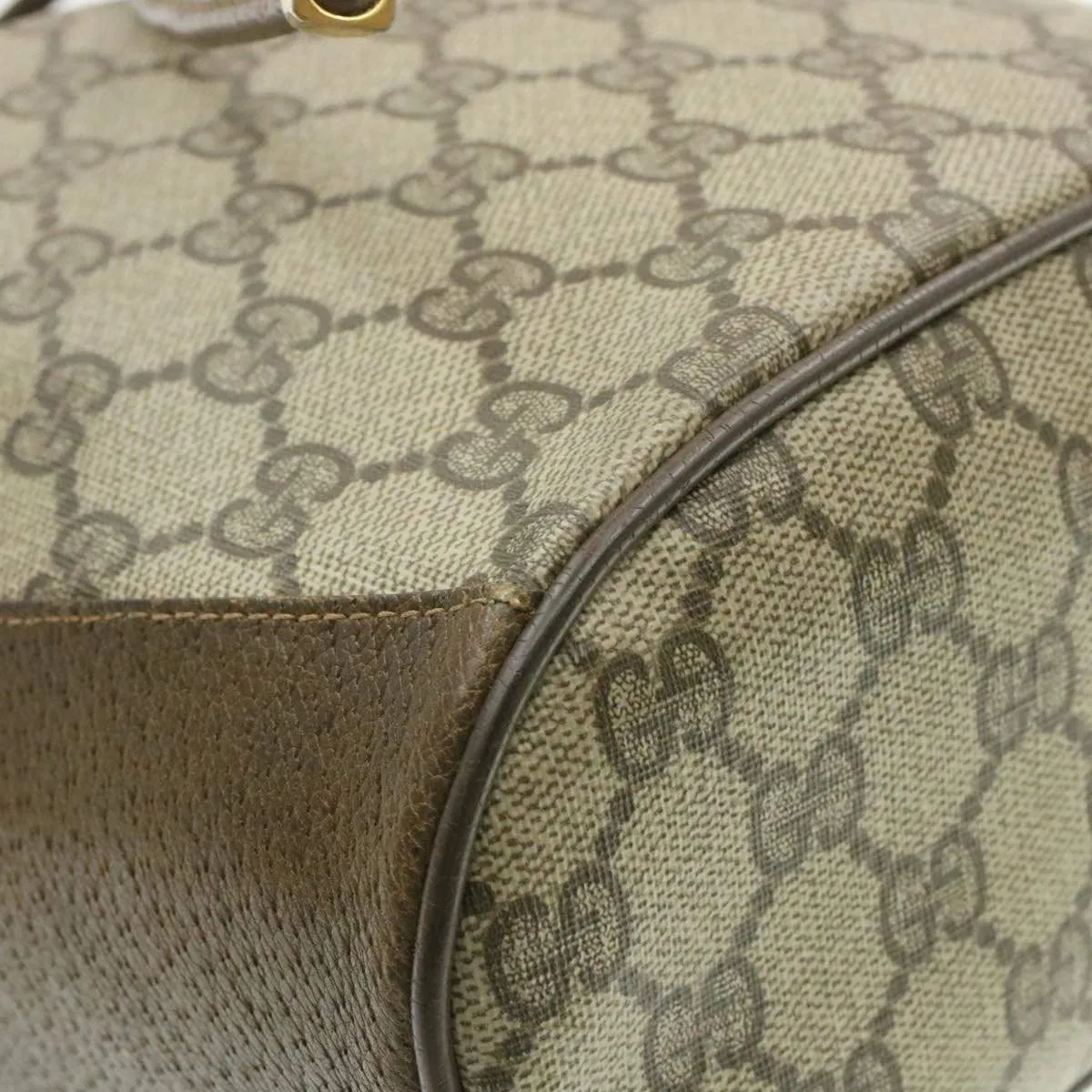 GUCCI GG Canvas Sherry Line Web Shoulder Bag