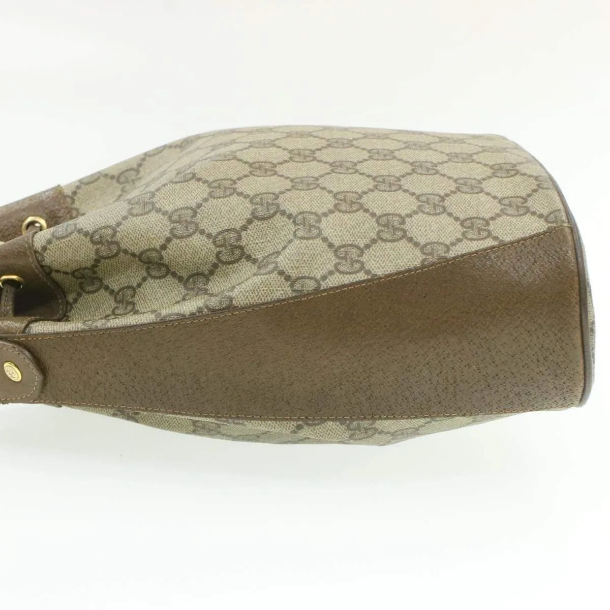 GUCCI GG Canvas Sherry Line Web Shoulder Bag