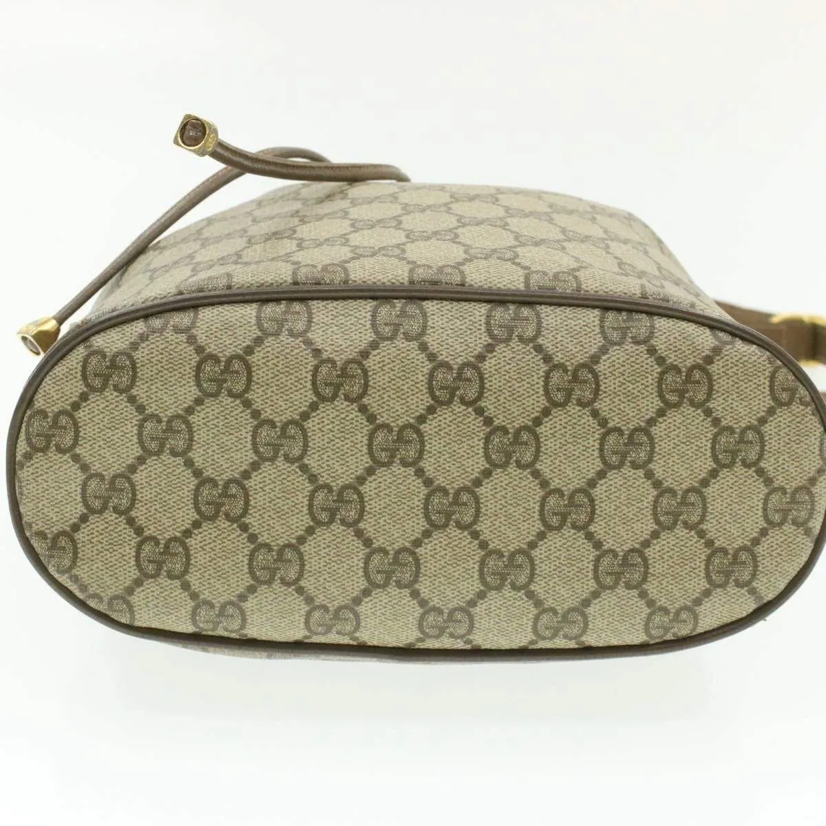 GUCCI GG Canvas Sherry Line Web Shoulder Bag