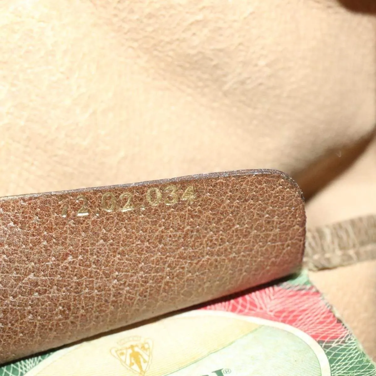 GUCCI GG Canvas Sherry Line Web Shoulder Bag